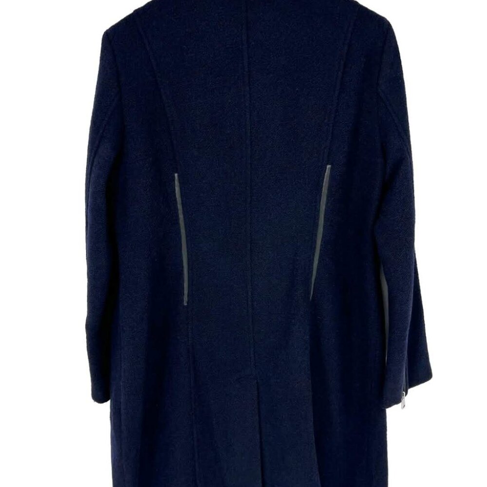 Guess Women's Dark Blue Double-Breasted Pea Coat XL - Picture 3 of 16